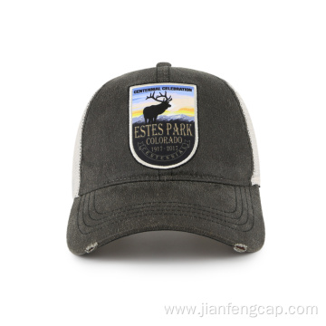 New cool design washing soft trucker mesh hat